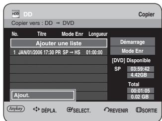 SAMSUNG DVD-HR734 - Utilisation du bouton MENU. - 3