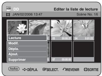 SAMSUNG DVD-HR734 - Lecture d'une scène sélectionnée - 1