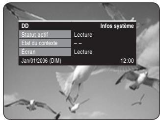 SAMSUNG DVD-HR734 - - A propos du bouton INFO - - 1
