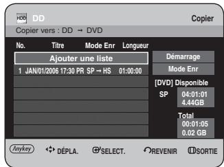 SAMSUNG DVD-HR734 - Utilisation du bouton MENU. - 2