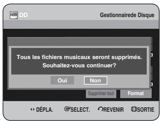 SAMSUNG DVD-HR734 - Appuyez sur les boutons ▲▼ pour sélectionner Titre, DivX, Musique ou Photo, puis sur le bouton OK. - 3
