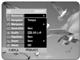 SAMSUNG DVD-HR734 - Appuyez sur le bouton ANYKEY au cours de la lecture. - 1