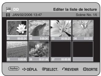 SAMSUNG DVD-HR734 - Utilisation du bouton MENU. - 2