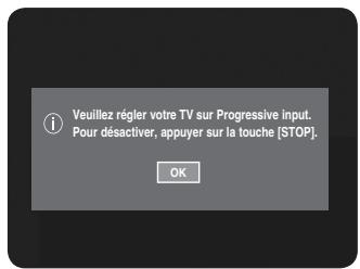 SAMSUNG DVD-HR734 - Configuration du balayage progressif - 2