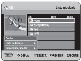 SAMSUNG DVD-HR734 - Copie de dossiers - 2
