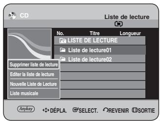 SAMSUNG DVD-HR734 - Supprimer la liste de lecture - 4