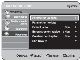 SAMSUNG DVD-HR734 - Création automatique des chapitres - 3