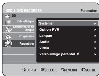 SAMSUNG DVD-HR734 - Préréglage des canaux avec la fonction de configuration automatique - 1