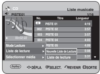SAMSUNG DVD-HR734 - Aller dans Modifier liste de lecture - 2