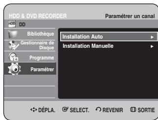 SAMSUNG DVD-HR734 - Préréglage des canaux avec la fonction de configuration automatique - 3
