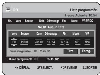 SAMSUNG DVD-HR734 - Utilisation du bouton MENU. - 2