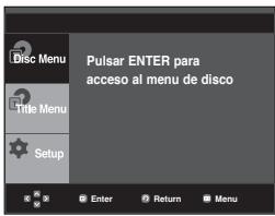 SAMSUNG DVD-P270K - Uso del menu del disco (DVD/VCD) - 1