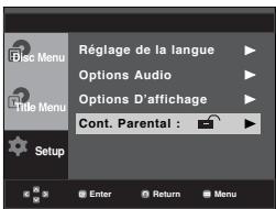 SAMSUNG DVD-P270K - Changement du mot de passer - 2