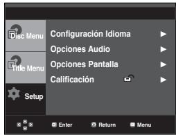 SAMSUNG DVD-P270K - Configuración del niveau de clasificacion - 1