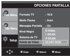 SAMSUNG DVD-P270K - Salida de Video - 1