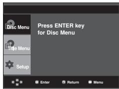 SAMSUNG DVD-P375K - Using the Disc Menu - 1