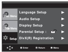 SAMSUNG DVD-P375K - Changing the Password - 1