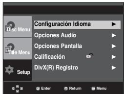 SAMSUNG DVD-P375K - Cómebralmenu Setup (Configuración) - 1