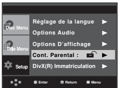 SAMSUNG DVD-P375K - Changement du mot de passe - 2