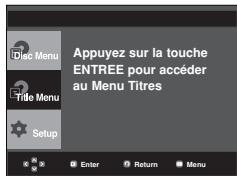 SAMSUNG DVD-P375K - Utilisation du menu titres - 1