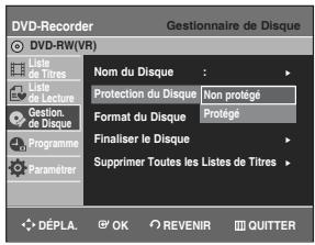 SAMSUNG DVD-R129 - Protection du disque - 5