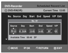 SAMSUNG DVD-R129 - Press the OK or  button twice. - 1