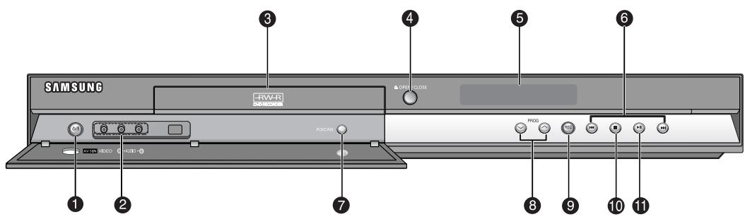 SAMSUNG DVD-R129 - Front Panel (DVD-R129) - 1