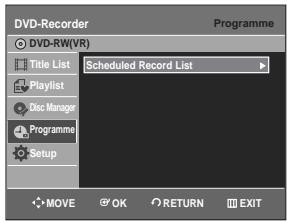 SAMSUNG DVD-R129 - With the DVD Recorder in Stop mode, press the TIMER button. - 1