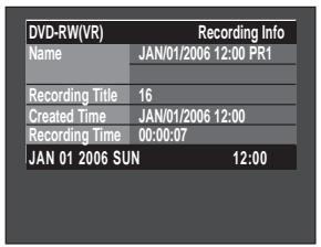 SAMSUNG DVD-R129 - Making a One Touch Recording (OTR) - 5
