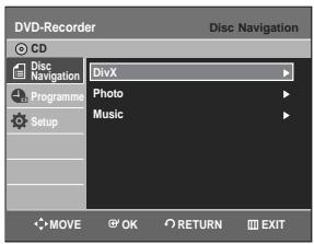 SAMSUNG DVD-R129 - Playing a MPEG4 - 3