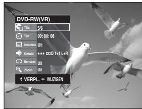 SAMSUNG DVD-R129 - Met de MENU toets - 8