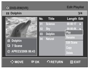 SAMSUNG DVD-R129 - Using the MENU button - 1
