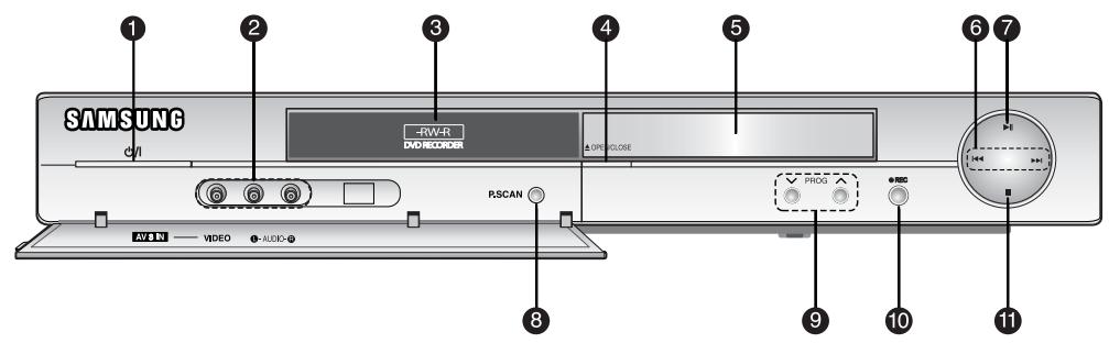 SAMSUNG DVD-R129 - Voorpaneel (DVD-R128) - 1
