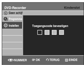 SAMSUNG DVD-R129 - Kinderslot instellen - 5