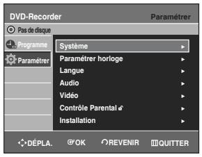 SAMSUNG DVD-R129 - Configuration du contrôle parental - 3