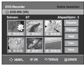 SAMSUNG DVD-R129 - Scène toevoegen - 1