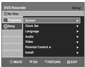 SAMSUNG DVD-R129 - Setting up the Parental Control - 3