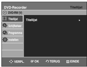 SAMSUNG DVD-R129 - Druk in de stopstand op de toets MENU. - 1
