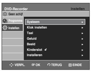 SAMSUNG DVD-R129 - Tijdinstilling EP-modus - 2