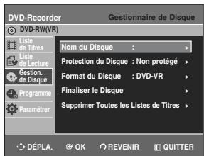 SAMSUNG DVD-R129 - Formater un disque - 3