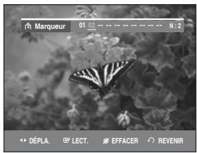 SAMSUNG DVD-R129 - Utilisation des marqueurs - 4