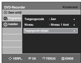 SAMSUNG DVD-R129 - De toegangscode - 1