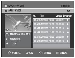 SAMSUNG DVD-R129 - Met de MENU toets - 1