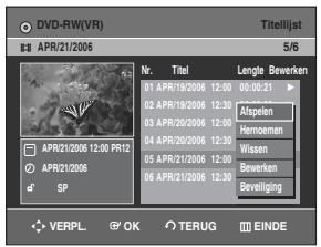 SAMSUNG DVD-R129 - Met de MENU toets - 2