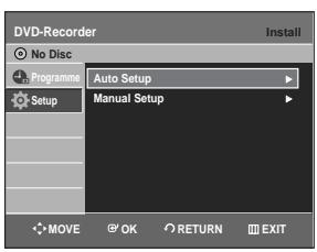 SAMSUNG DVD-R129 - Presetting Channels with the Manual Setup function - 3