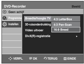 SAMSUNG DVD-R129 - De beeldopties instellen - 5