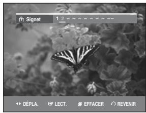 SAMSUNG DVD-R129 - Effacer un signet - 1