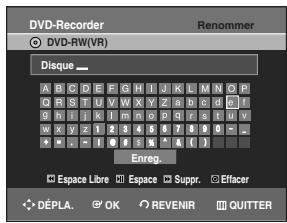 SAMSUNG DVD-R129 - Éditeur le nom d'un disque - 6