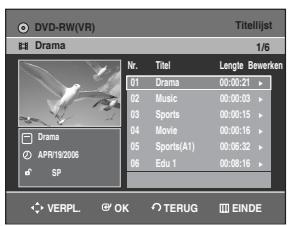 SAMSUNG DVD-R129 - Met de MENU toets - 1
