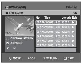 SAMSUNG DVD-R129 - Using the MENU button - 1